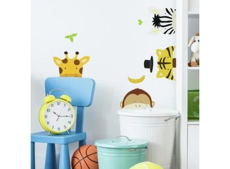 ADESIVO INFANTIL BICHINHOS ESPIANDO